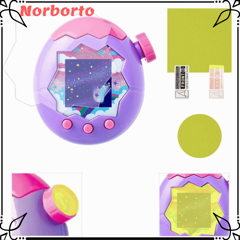 NORBORTO 1/3 ชิ้นฟิล์มป้องกันหน้าจอ,TPU สีเหลือง HD ฝาครอบป้องกันแผงรอยขีดข่วน,ตัวป้องกันหน้าจอแบบนุ