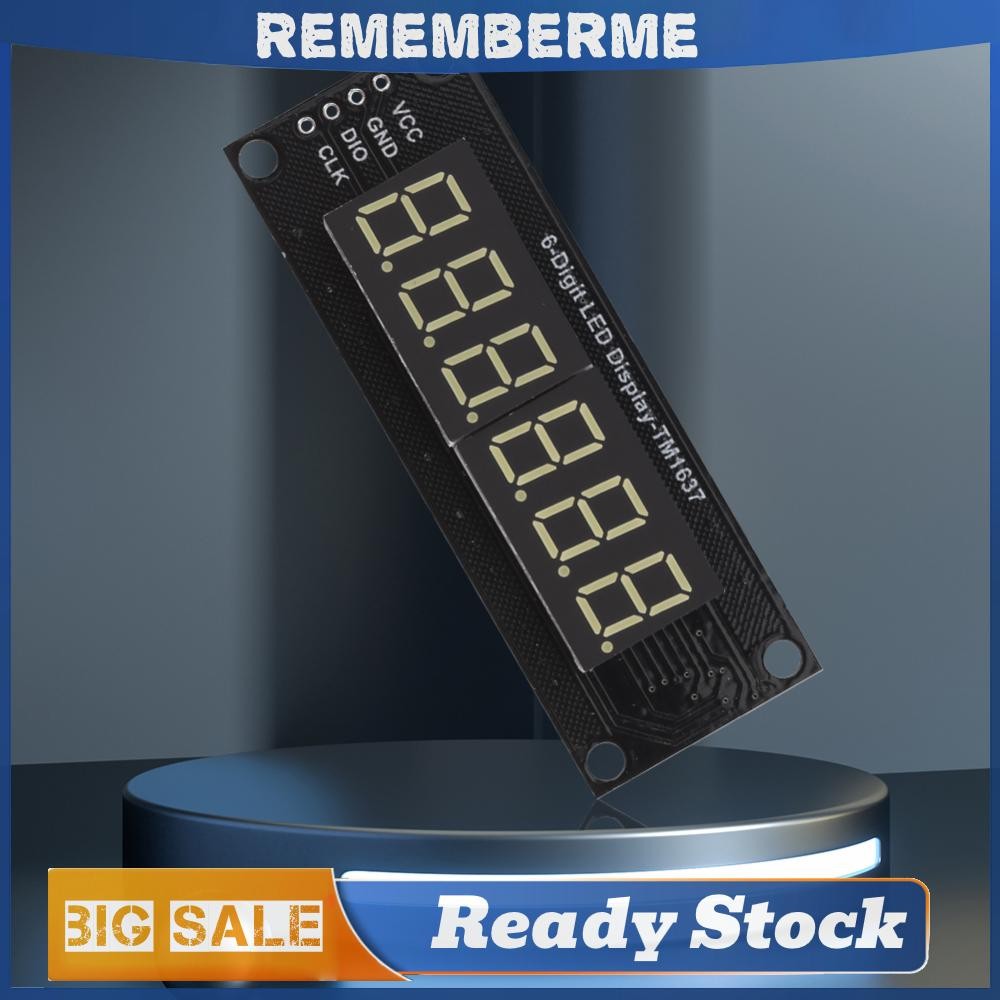 0.36 นิ้ว LED Digital Tube Display Control โมดูล TM1637 LED Display Tube นาฬิกาโมดูล 6-Digit 7-Segme