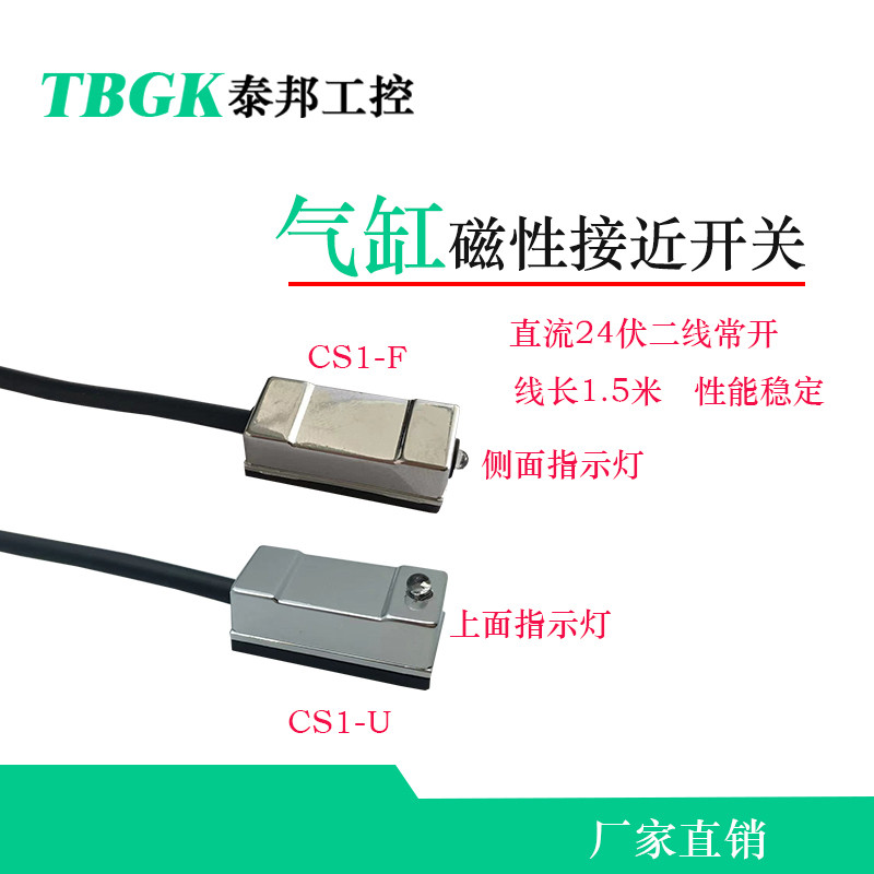 CS1-U/CS1-J/CS1-G/F กระบอก DC24V Magnetic Proximity Switch AN-21R/AN-07R/D-A93