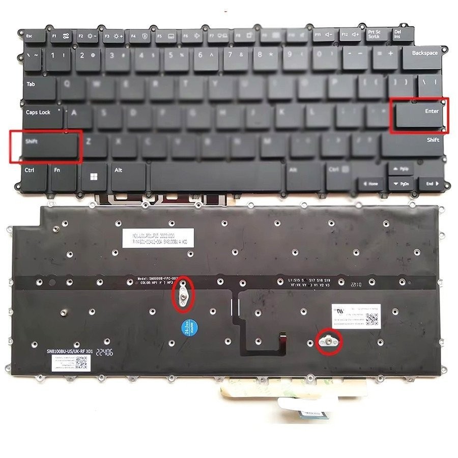 Samsung รูปแบบใหม่พร้อมคีย์บอร์ดแบ็คไลท์ LG (LED) 14z90q 14z90q-k 14z90q-g 14z90q-v 14z90q-k.aab6u1 