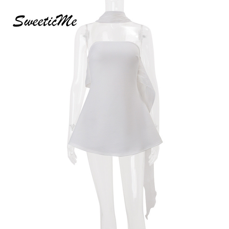 ชุดเดรสท่อสไตล์ฝรั่งเศสสีทึบ เหมาะสำหรับ streamers - รูปที่ 5