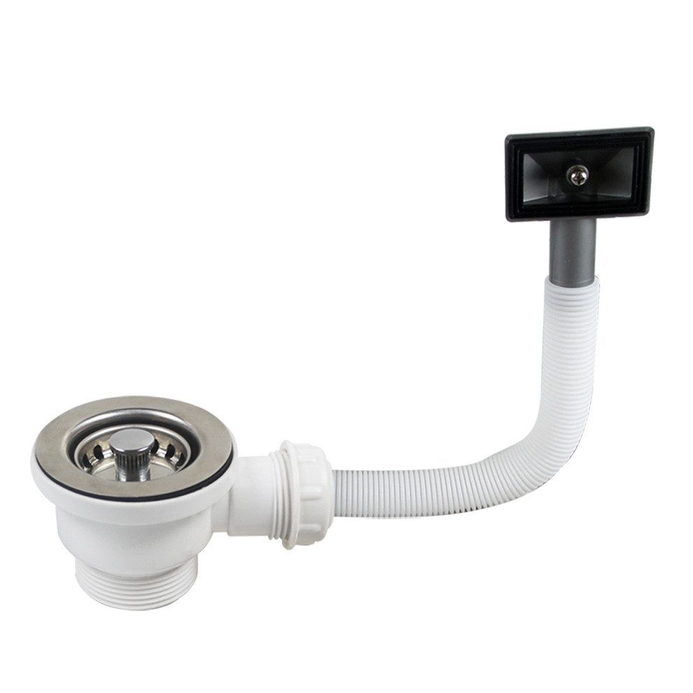 Tianli ห้องครัวอ่างล้างจานสแตนเลส 7 ซม.Drainer ผักอ่างล้างหน้า 7 ซม.พร้อม Overflow XJ230