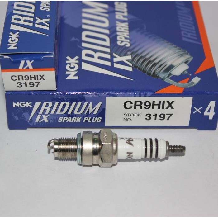 หัวเทียน NGK Iridium CR9HIX รุ่นเครื่องยนต์ดัดแปลง GY6 Fuxi Qiaoge ดัดแปลงใช้ 9 องศา