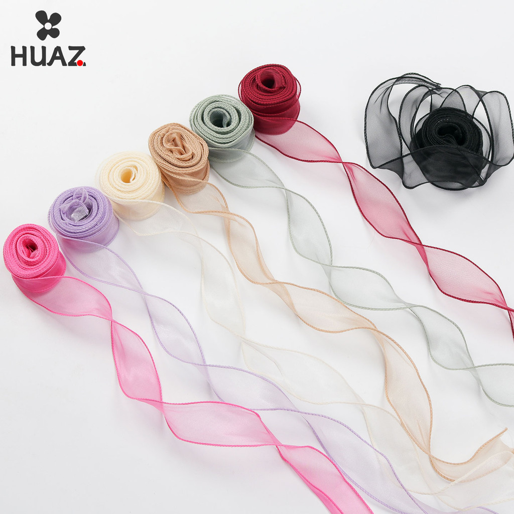 ริบบิ้นผ้า 4 cm ริบบิ้น 4 cm ริบบิ้นเส้นด้ายหางปลาบรรจุภัณฑ์ดอกไม้ริบบิ้นเค้กบรรจุภัณฑ์ของขวัญริบบิ้