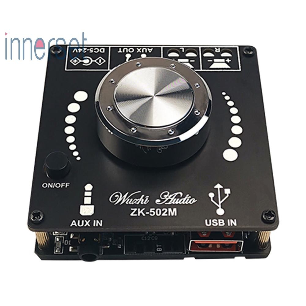 ZK-502M โมดูลรับสัญญาณเสียง Bluetooth ขนาดเล็ก 5.0 สําหรับโฮมเธียเตอร์ AUX [ชุดภายใน]
