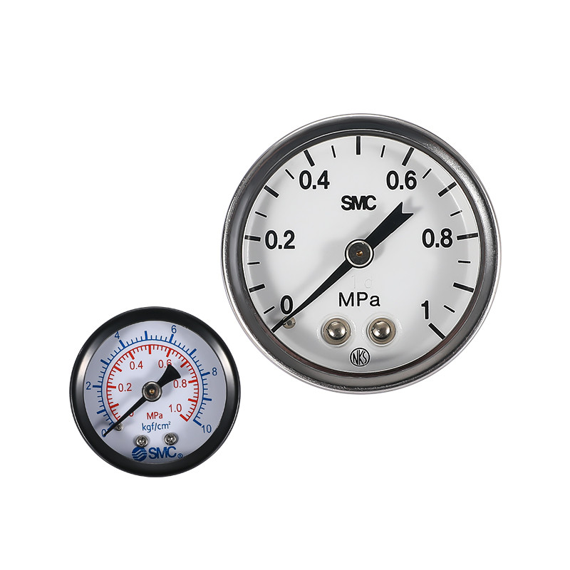 SMC เกจวัดความดันอากาศทนต่อการกัดกร่อนแบบเกลียว G36/G46/G43/-10-4-2-01-02