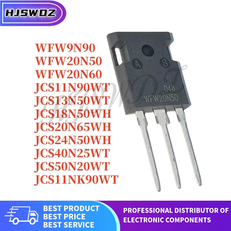 1-5PCS JCS24N50WH JCS20N65WH WFW20N50 WFW9N90 JCS50N20WT JCS11N90WT JCS11NK90WT JCS18N50WH JCS13WWWW