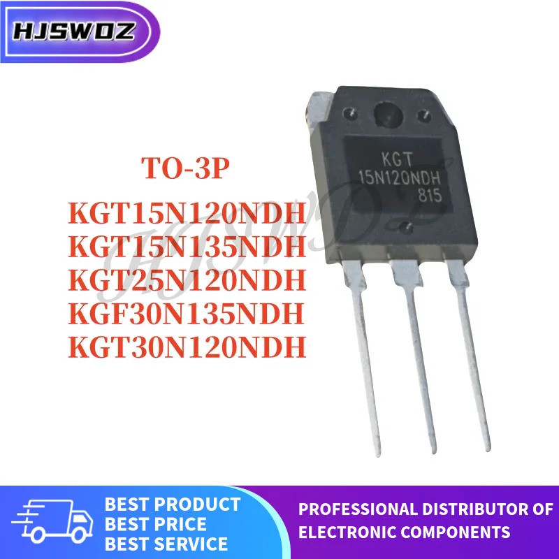 1-5PCS KGT15N120NDH KGT25N120NDH KGF30N135NDH TO-3P Field Effect ทรานซิสเตอร์