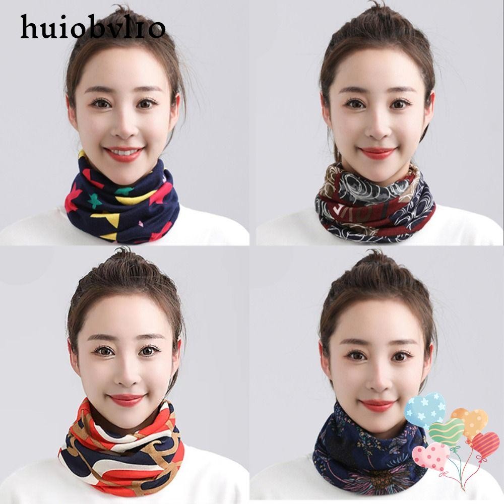 ผ้าพันคอกันลม Hobo VLT สำหรับผู้หญิง พิมพ์ลายสวยงาม ทำจากผ้าฝ้ายนุ่มนวล สวมสบายตลอดทั้งวัน สามารถใช้