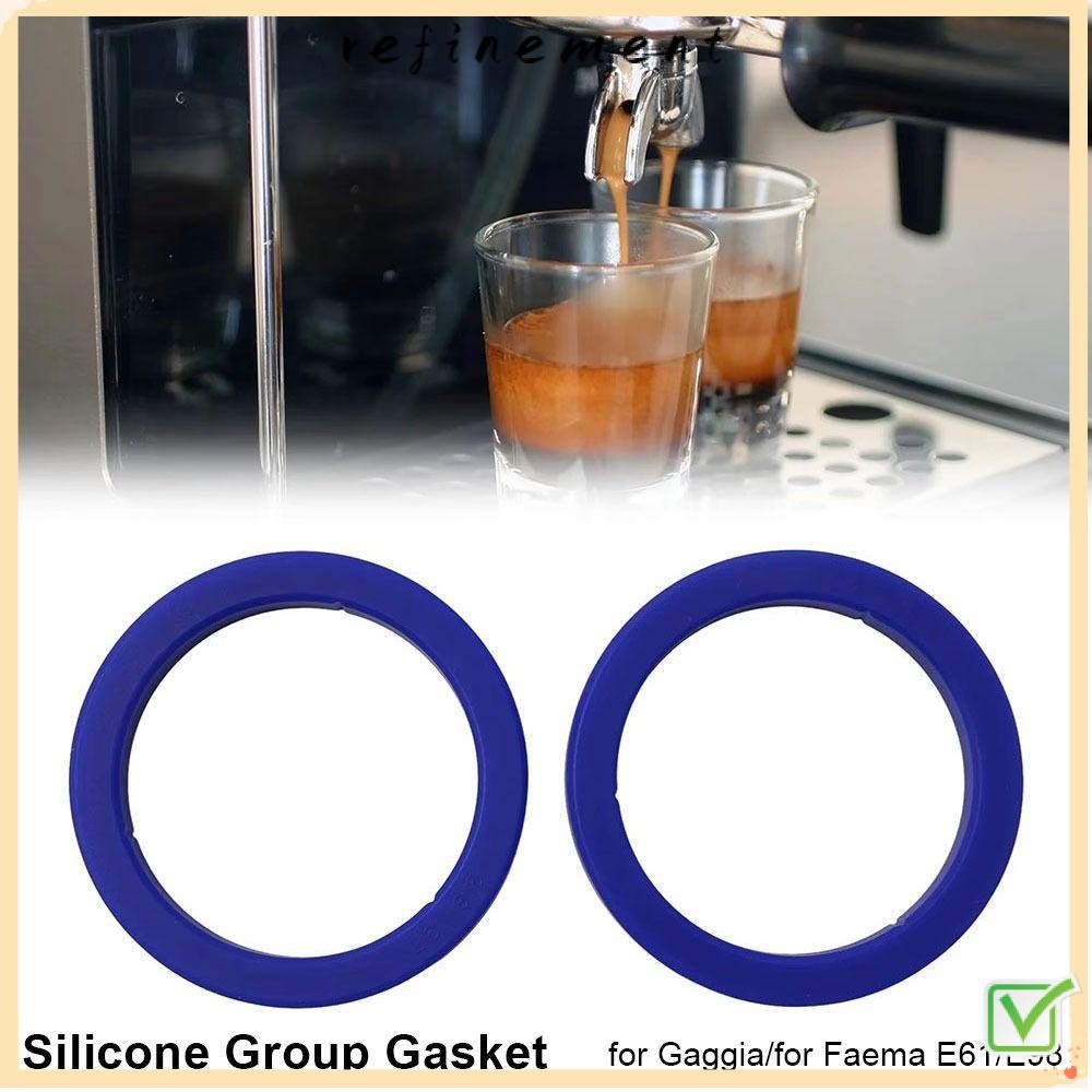 REFINEMENT 1 ชิ้นซิลิโคนกลุ่มปะเก็น, Leakproof E61 Group Head Seal Kit, 8.5 มิลลิเมตร O-Ring ปะเก็นส