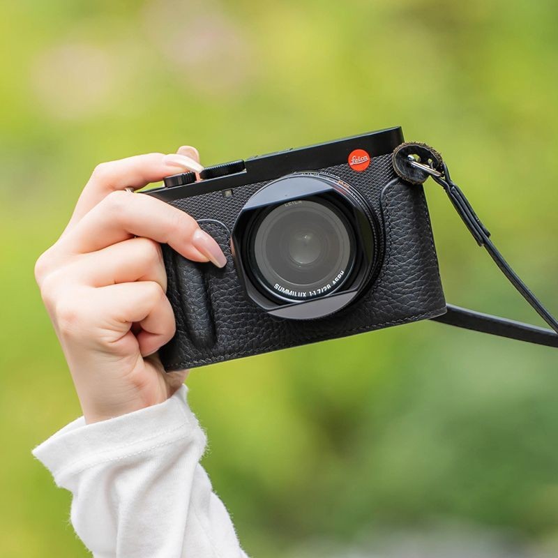 真皮相机保护套适用徕卡Q3保护套dlux8相机包sofort2皮套