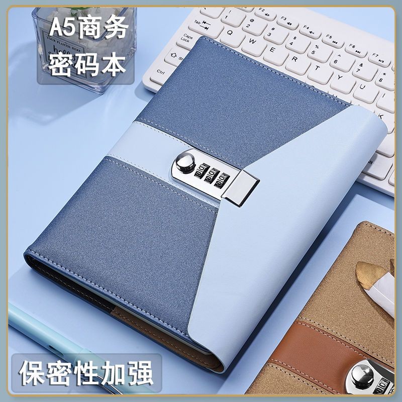 Student A5Notebook Japanese and Korean Password remai Creative8cc Password Book Diary Thickened#Simp