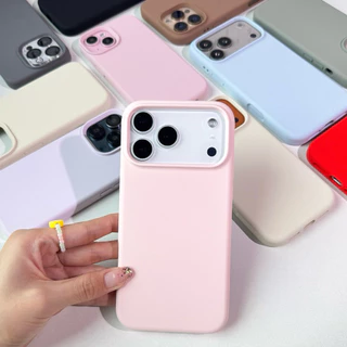 [i17] พร้อมส่ง 16โทนสี🍧🍌 E9S194 เคสพรีเมี่ยมซิลิโคนสีพื้น S2 (3) เคสซิลิโคนเนื้อหนาเกรดดี เคสไอไฟน For iphone 17Air,17Pm