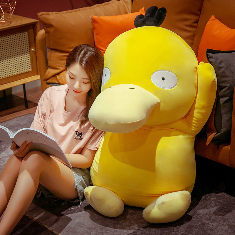 ตุ๊กตาน่ารัก Mistys Psyduck เป็ดตุ๊กตาของเล่นตุ๊กตาเบาะ Bolster ของขวัญ