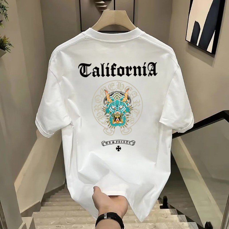 2025 เสื้อยืด เวสป้า แท้ ผู้ชาย232025New Street Wear NEW Summer Thin Short Sleeve O0M2