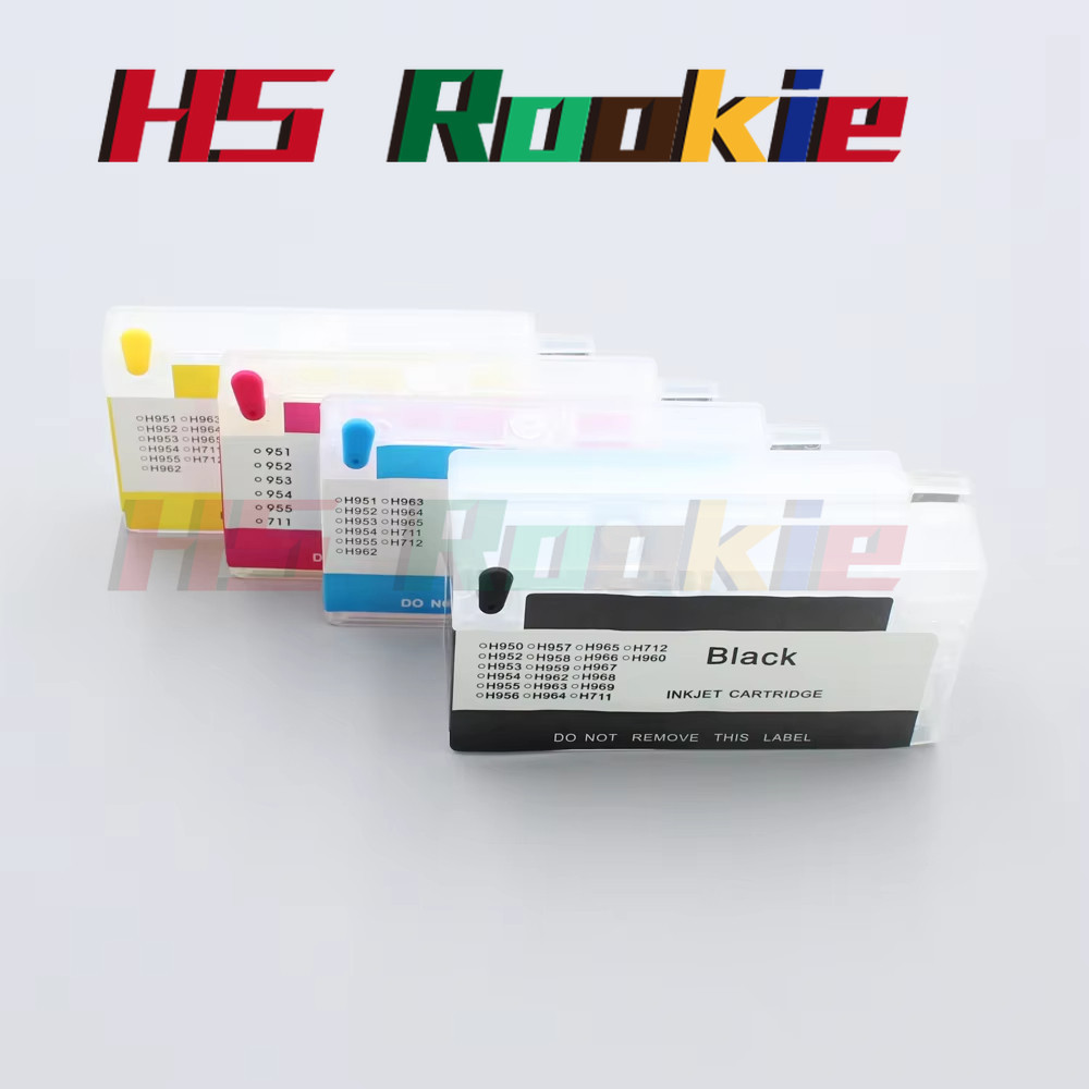 ตลับหมึก 4 สี HP955 955XL สําหรับ HP955XL สําหรับ HP OfficeJet Pro 7740 8210 8216 8710 8715 8716 871