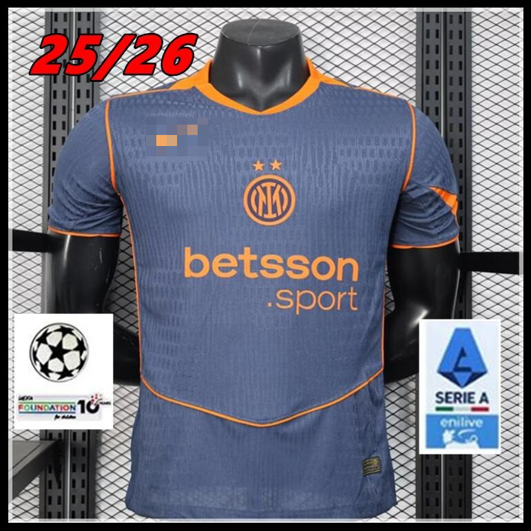 Player Version 2025-2026 Inter Milan Jerseys Football Jerseys Men Shirt