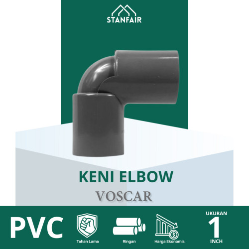 Voscar Keni Elbow 1" / เข่า Elbow 1" / Elbow Pvc 1 นิ้ว Voscar