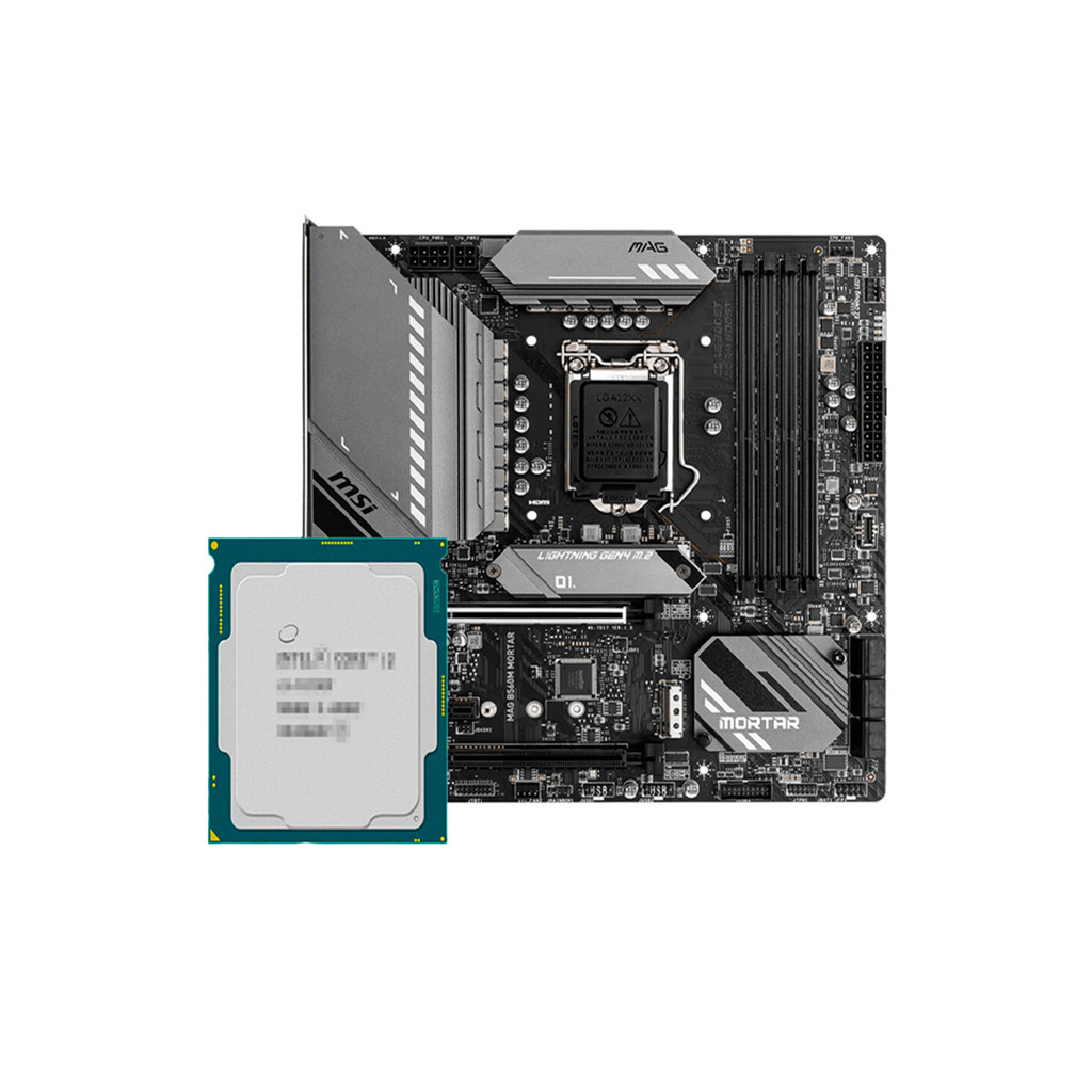 I5 10400F เม็ดหลวม i510400เอฟ/ไอ511400F/11400f/i511500ชุดซีพียูเมนบอร์ด MSI