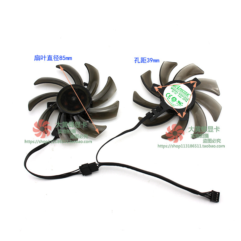 Palit Tongde P106-100 6GB พัดลมระบายความร้อนการ์ดกราฟิก GA91S2U