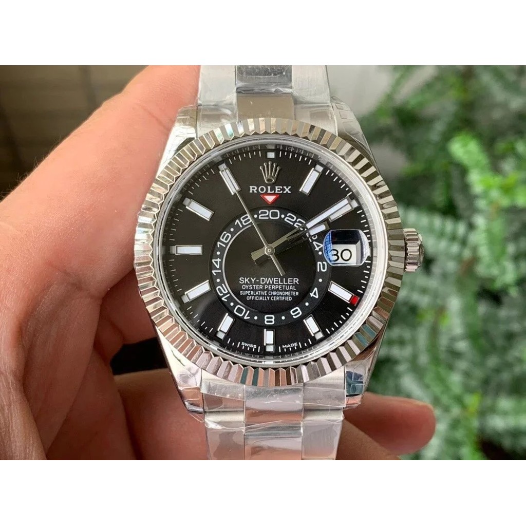 [คุณภาพดีที่สุด] NOOB Factory Skywalker นาฬิกาผู้ชายขนาด 42 มม. มาพร้อมกับเครื่องจักรอัตโนมัติเต็มรู