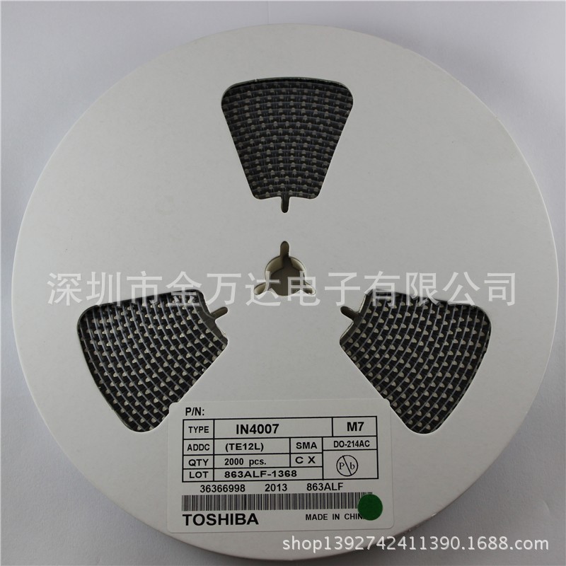 ขายตรงจากโรงงาน SS34 SMA บรรจุภัณฑ์ 1N5822 DO-214AC Patch Shoteki Diode