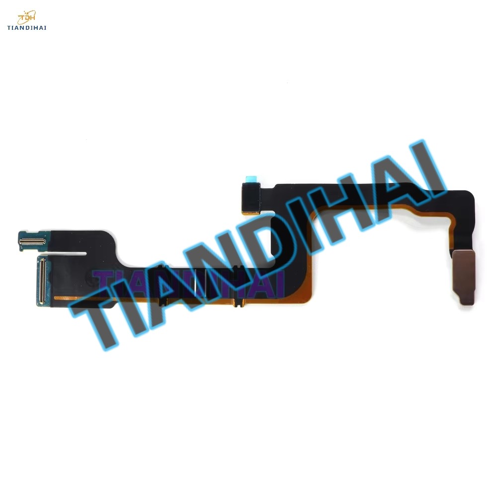 1pcs สําหรับ Samsung Galaxy Z Flip4 F721 F721B F721U เมนบอร์ดเชื่อมต่อหลัก Flex สายอะไหล่ Spin แกนสา