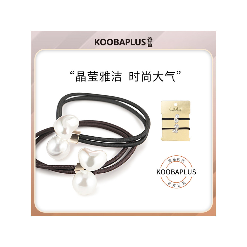 KOOBA Guba เชือกผูกผมหางม้า สไตล์แฟชันน่ารัก ทนทานสำหรับสาวๆ