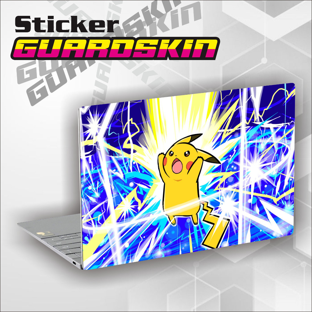Garskin Sticker Guardskin Laptop Notebook Cover Anti-Scratch Pikachu