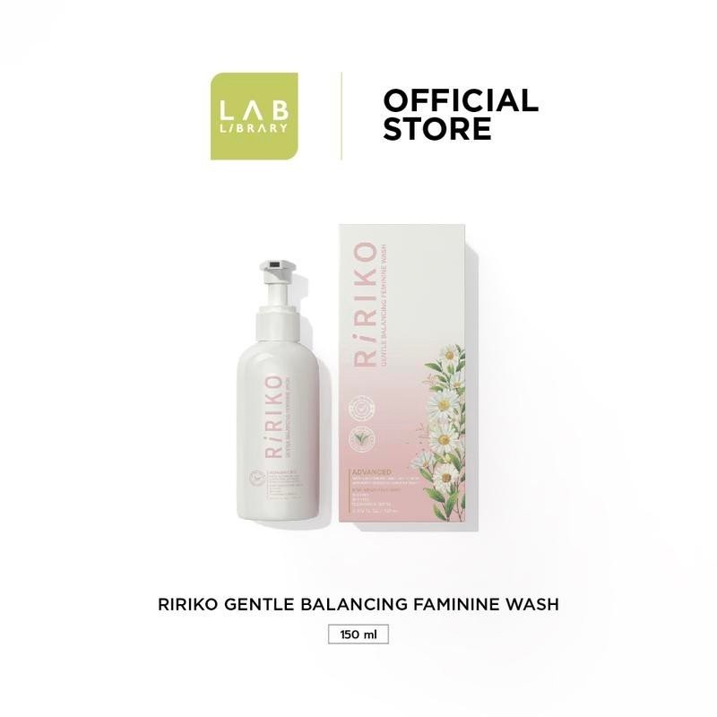 RIRIKO GENTLE BALANCING FEMININE WASH 150ML - ผลิตภัณฑ์ทำความสะอาดจุดซ่อนเร้นผู้หญิง