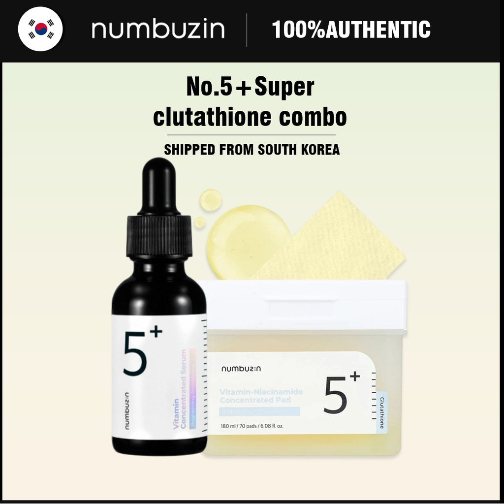 [Numbuzin] no5+ Vitamin Serum + no5+ Concentrated Pad