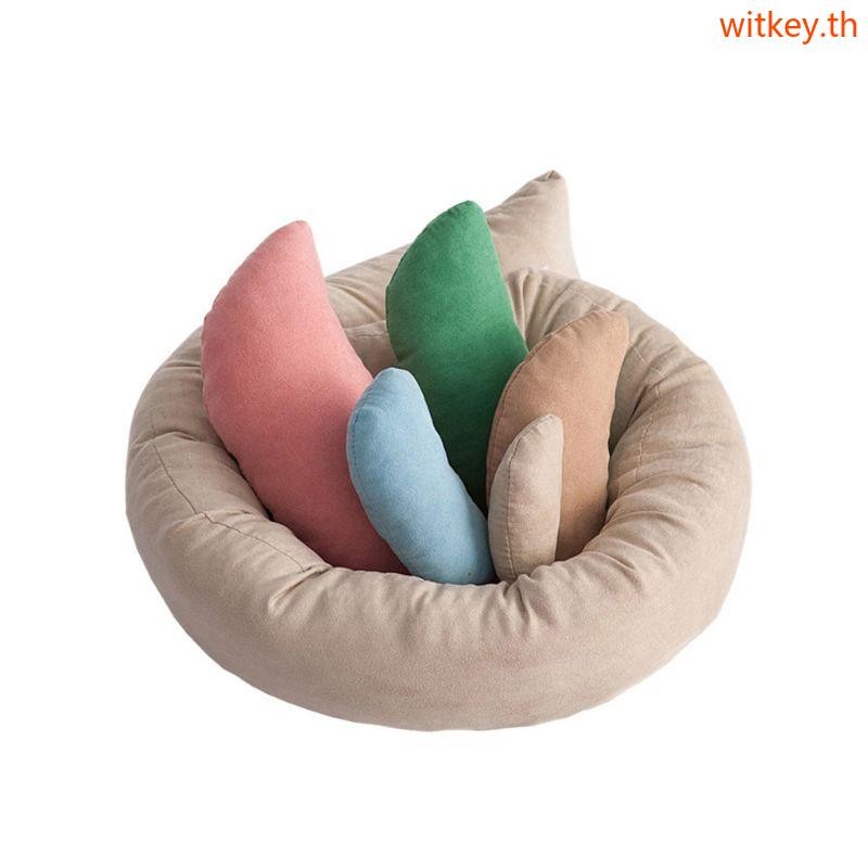 WIT แหวนหมอนรอบวางหมอนภาพ DIY Baby Photoshoot Photo Studio Decors