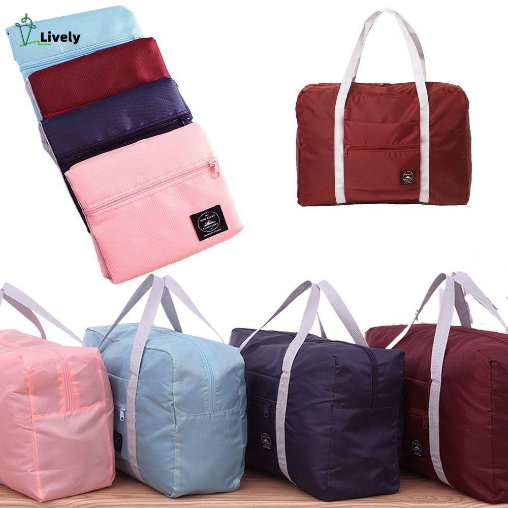 INNEW กระเป๋าสะพายกระเป๋าเดินทางพับได้ Cabin Carry-on Travel Storage Duffle Bag