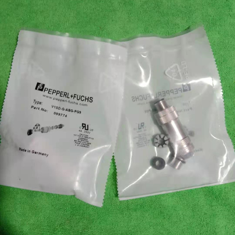 P+F Double Plus Fu Sensor Connector V1SD-G-ABG-PG9 Battle Alliance Z185 S01 Baumer Connector