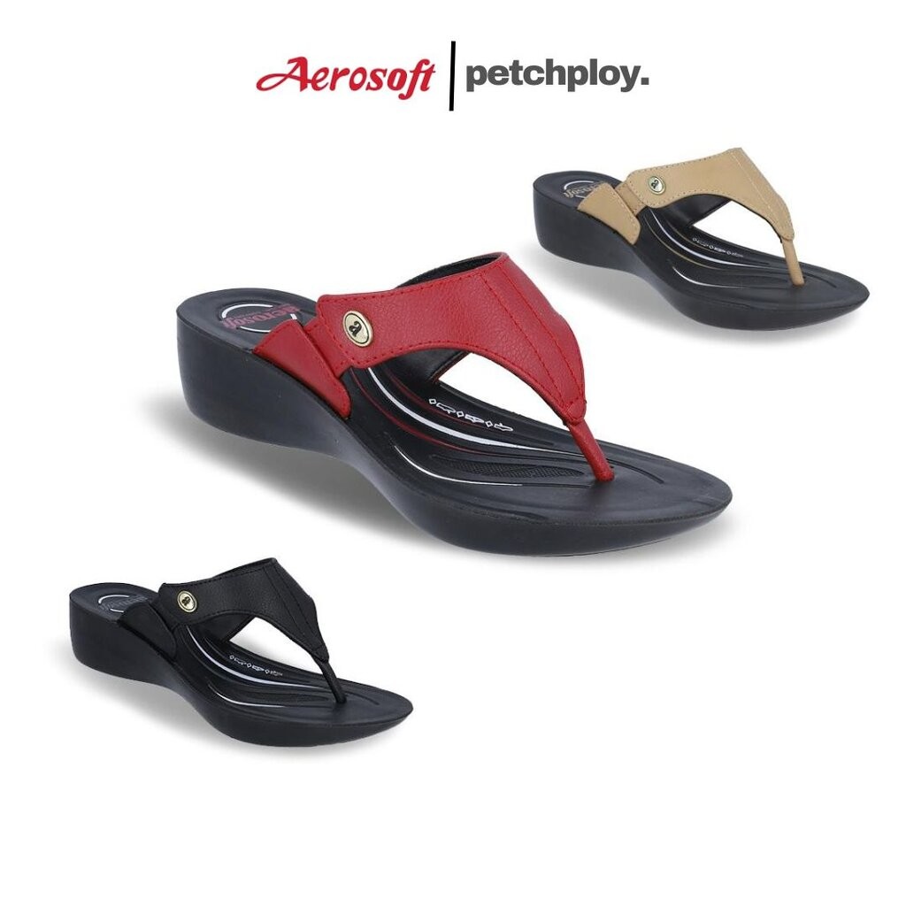 Aerosoft รุ่น 3802 รองเท้าแตะผู้หญิง แอโร่ซอฟ ของแท้ เบอร์ 35-41 รุ่น C3802