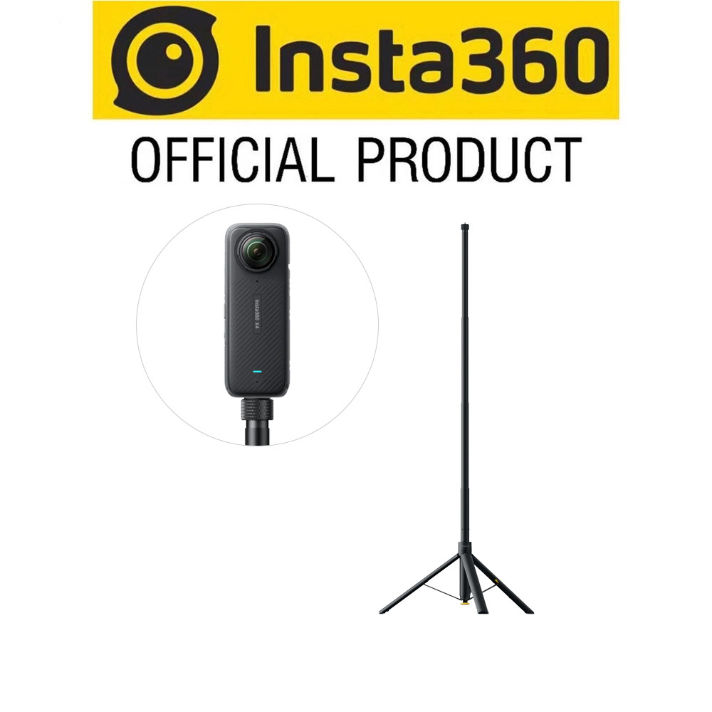 Insta360 Throwpod 2 in 1 ขาตั้งกล้อง Selfie Stick สําหรับ GO Ultra/X5/X4/GO 3S/GO 3/Ace Pro 2/Flow 2