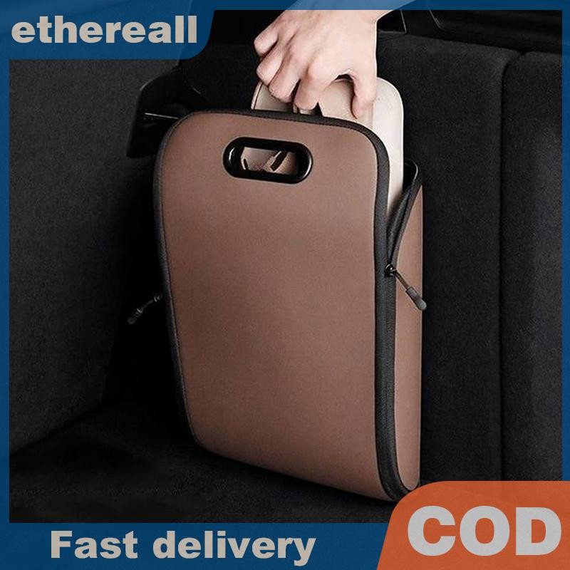 ETH กล่องรองเท้ารถใหม่สําหรับรองเท้าจัดเก็บในรถ, ที่เก็บของท้ายรถพิเศษสําหรับอุปกรณ์ในรถยนต์, ป้องกันสิ่งสกปรกและทนต่อการสึกหรอ TH