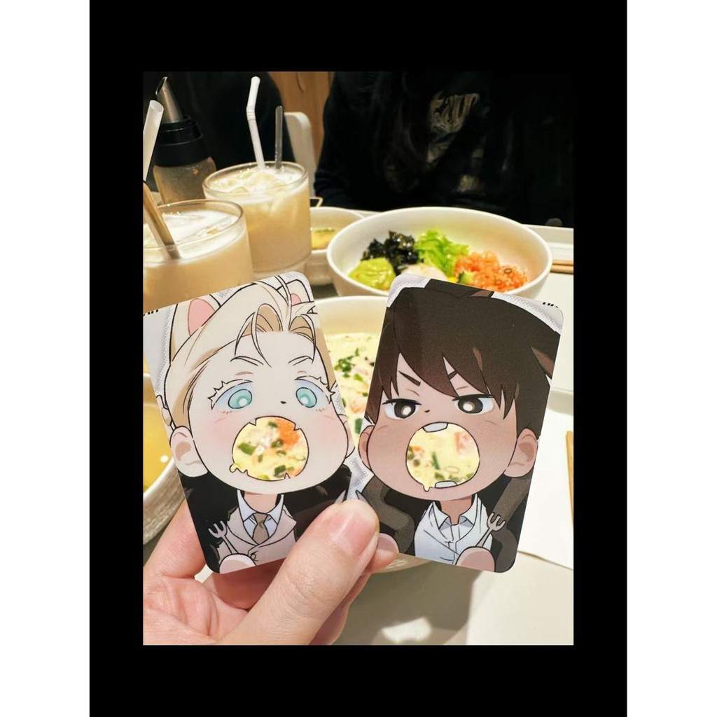 เกาหลี BL Manwha รหัสชื่อ Anastasia อะคริลิคการ์ด ibre GONY DIAI 스 การ์ดโปร่งใส Group Photo Card Collection เกมส์ยิง Prop ของขวัญ