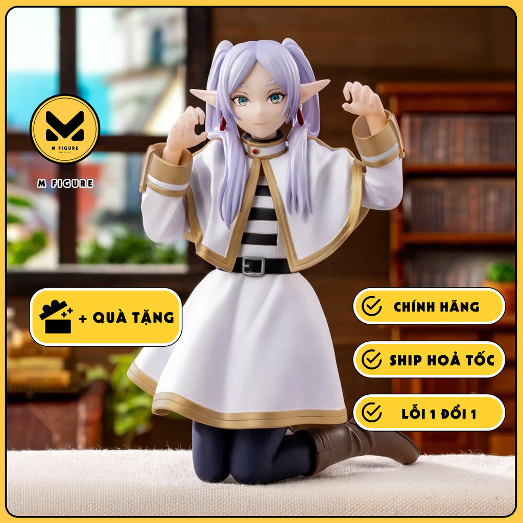 Frieren MODEL - ฟิกเกอร์ Sousou no Frieren - ฟิกเกอร์ Chokonose พรีเมี่ยม (SEGA) ของแท้