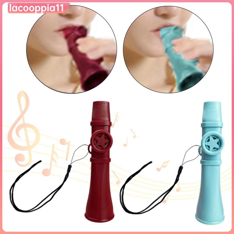 [lacooppia11] Kazoo Flute Mini Kazoo เล่นง่าย Kazoo Guitar น้ําหนักเบาปรับโทน Kazoo Great Sound Kazo