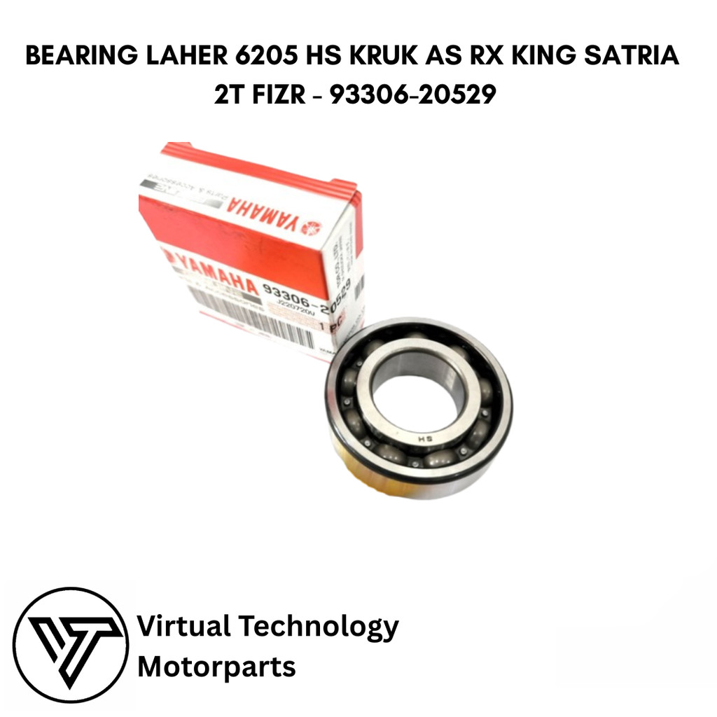 BEARING LAHER 6205 HS KRUK AS RX KING SATRIA 2T FIZR - 93306-20529