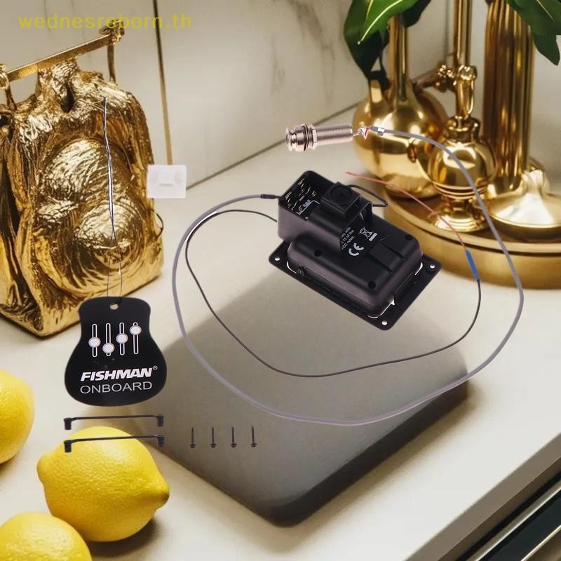 # WDBTH # 301 201 Fishman Acoustic Guitar Pickup กล่องไฟฟ้า Equalizer EQ Tuner Guitar Amplifier Fish