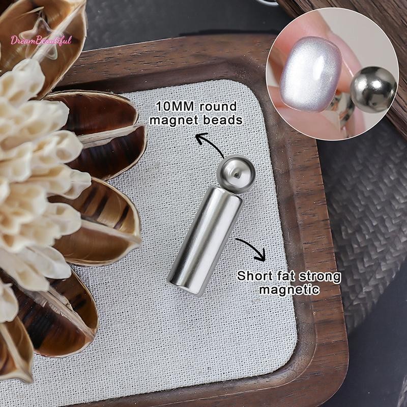 <DBFl-t>เล็บเล็บแม่เหล็ก Stick Eye Double End UV เจลแม่เหล็กเครื่องมือออกแบบเล็บเครื่องมือ Glitter Effect DIY ใหม่