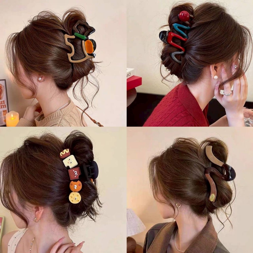 Aurora🛒พร้อมส่ง🚚 (รูปถ่ายจากงานจริง) กิ๊ปหนีบผม ลายแฟชั่น สไตล์มินิมอล หลายแบบน่ารักๆ ใส่สบาย
