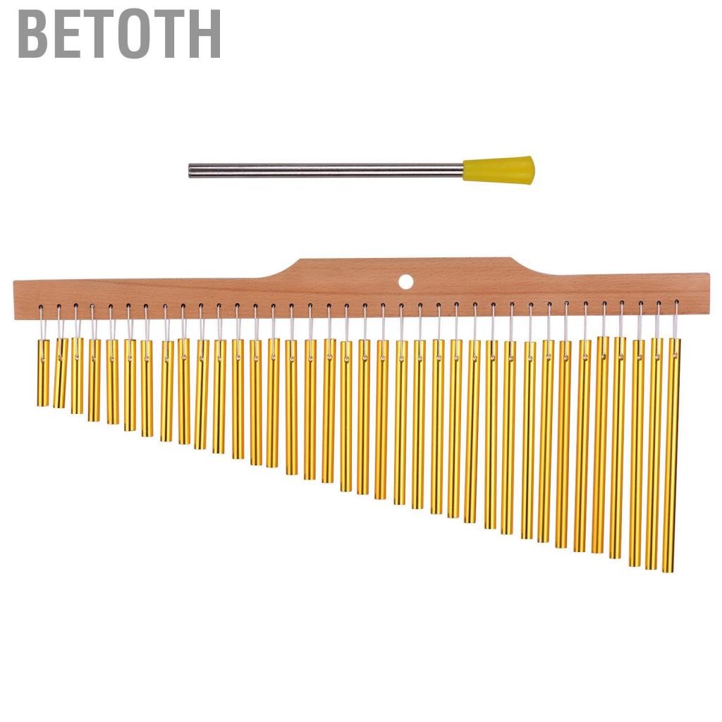 Betoth Betoth Mewmewcat 36 Bar Chimes Gold Aluminum Alloy Musical Musical Instrument