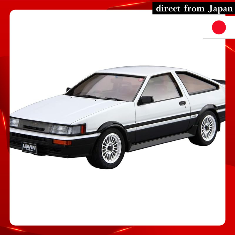 Aoshima Bunka Co., Ltd. 1/24 The Model Car Series No. 17 Toyota AE86 Corolla Levin GT-APEX '85 Plast