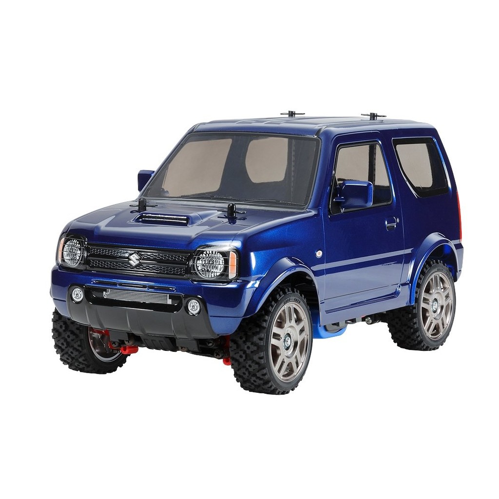 รถบังคับวิทยุไฟฟ้า Tamiya 1/10 รุ่น No.614 Suzuki Jimny (JB23) พร้อมระบบขับเคลื่อน 4 ล้อ มาพร้อมโครง