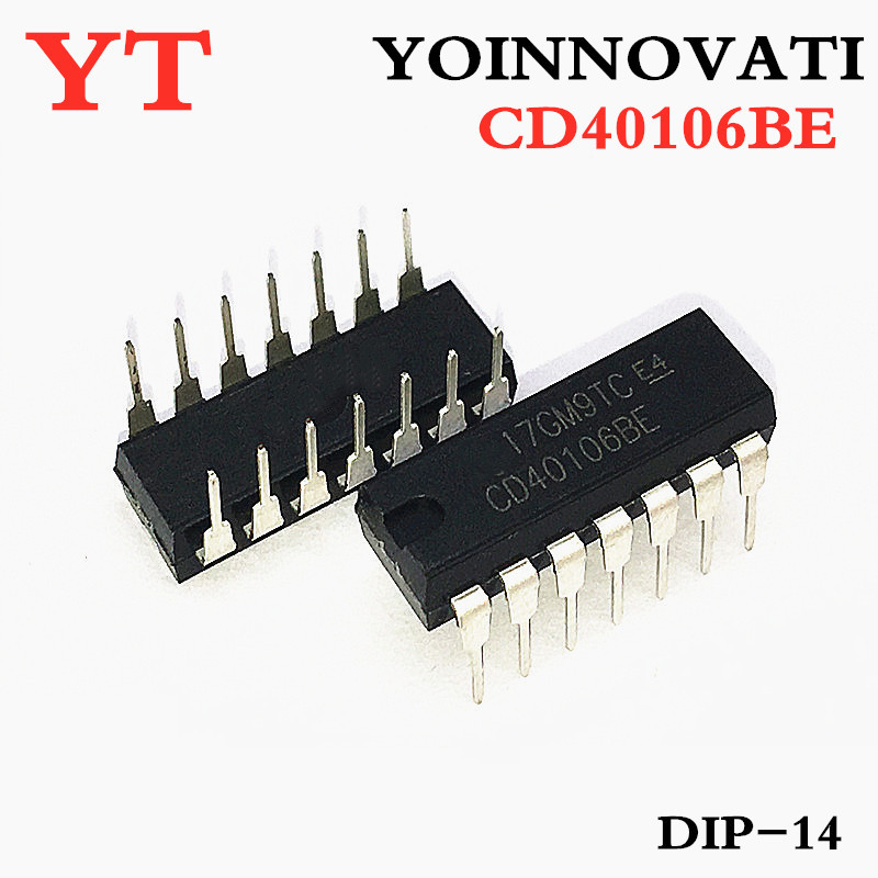 200 CD40106BE CD40106 4016 DIP-14 บรรจุภัณฑ์