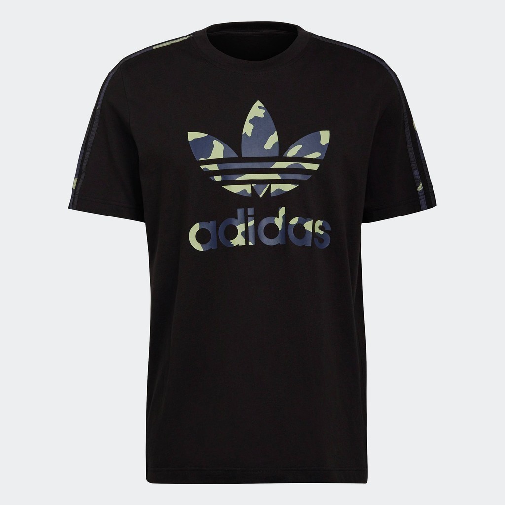 adidas ไลฟ์สไตล์ เสื้อยืด Graphics Camo Infill ผู้ชาย สีดำ HF4888