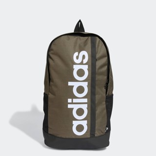 adidas ไลฟ์สไตล์ กระเป๋าเป้ Essentials Linear Unisex สีเขียว…